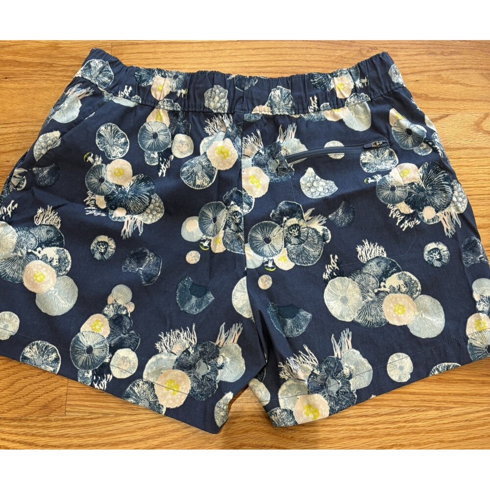 North Face Shorts Womens Size Large Swim Board Athletic Quick Dry Pockets Blue